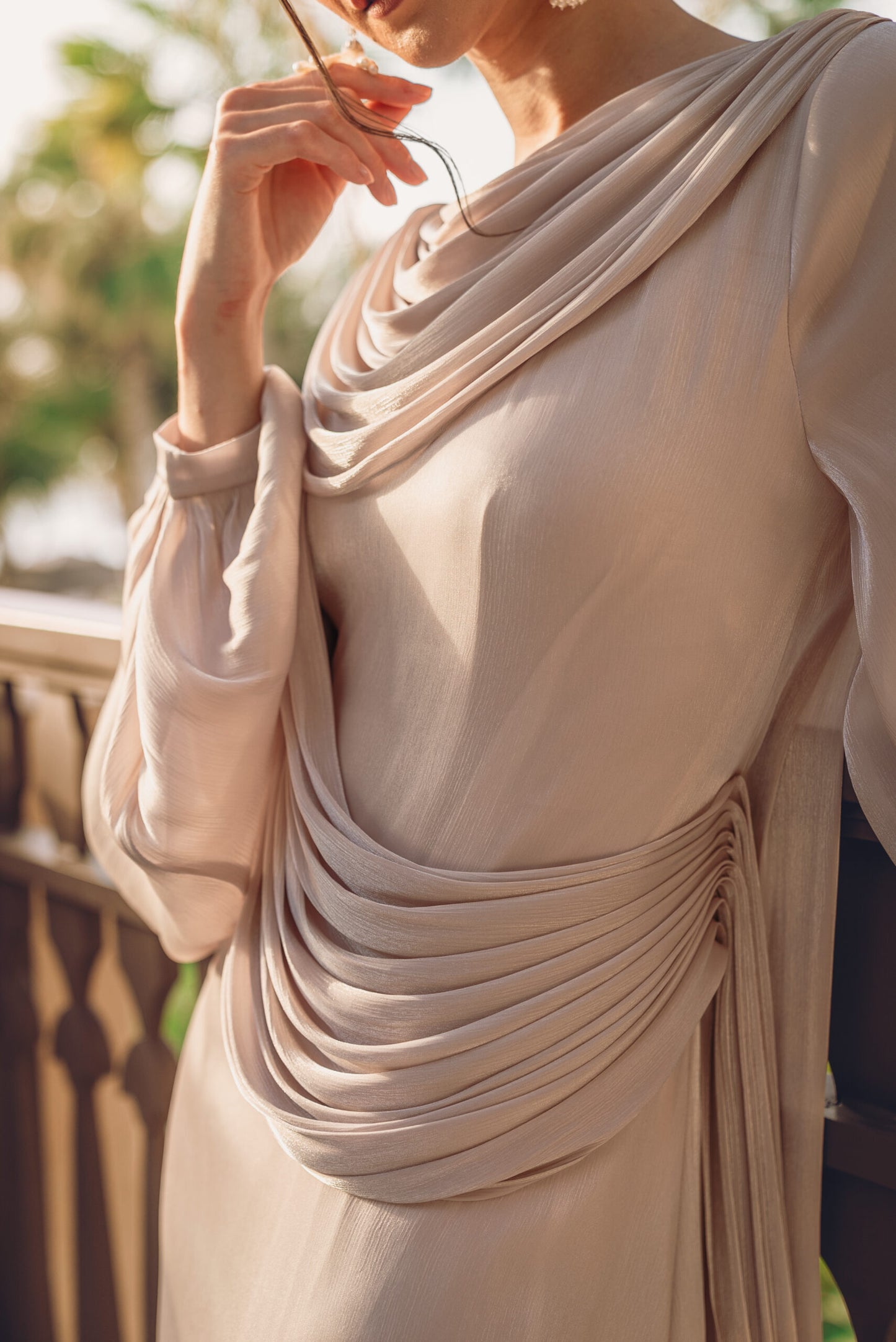 فستان نورالي