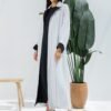 Foxglove Gray Abaya3